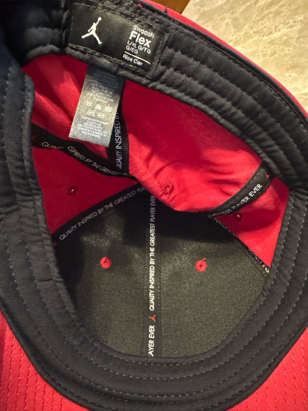 Nike Air Jordan Jumpman Patch Swoosh Flex Rise Cap Adult Unisex size L/XL - Picture 7 of 7